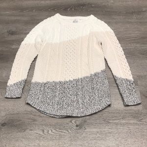 LL Bean Signature fisherman tunic sweater sz-Med